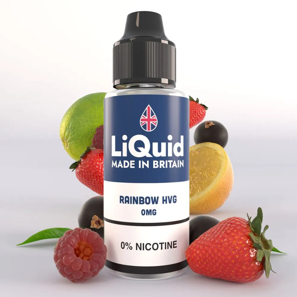 Rainbow HVG 100ml Shortil 0mg Nicotine Vape Juice
