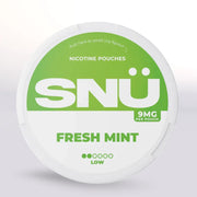 SNÜ Fresh Mint Nicotine Pouches 9mg