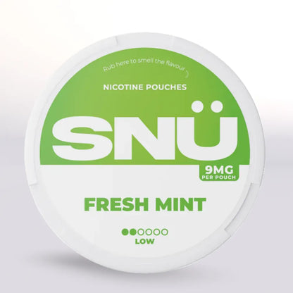 
SNÜ Lemon & Lime Nicotine Pouches 9mg