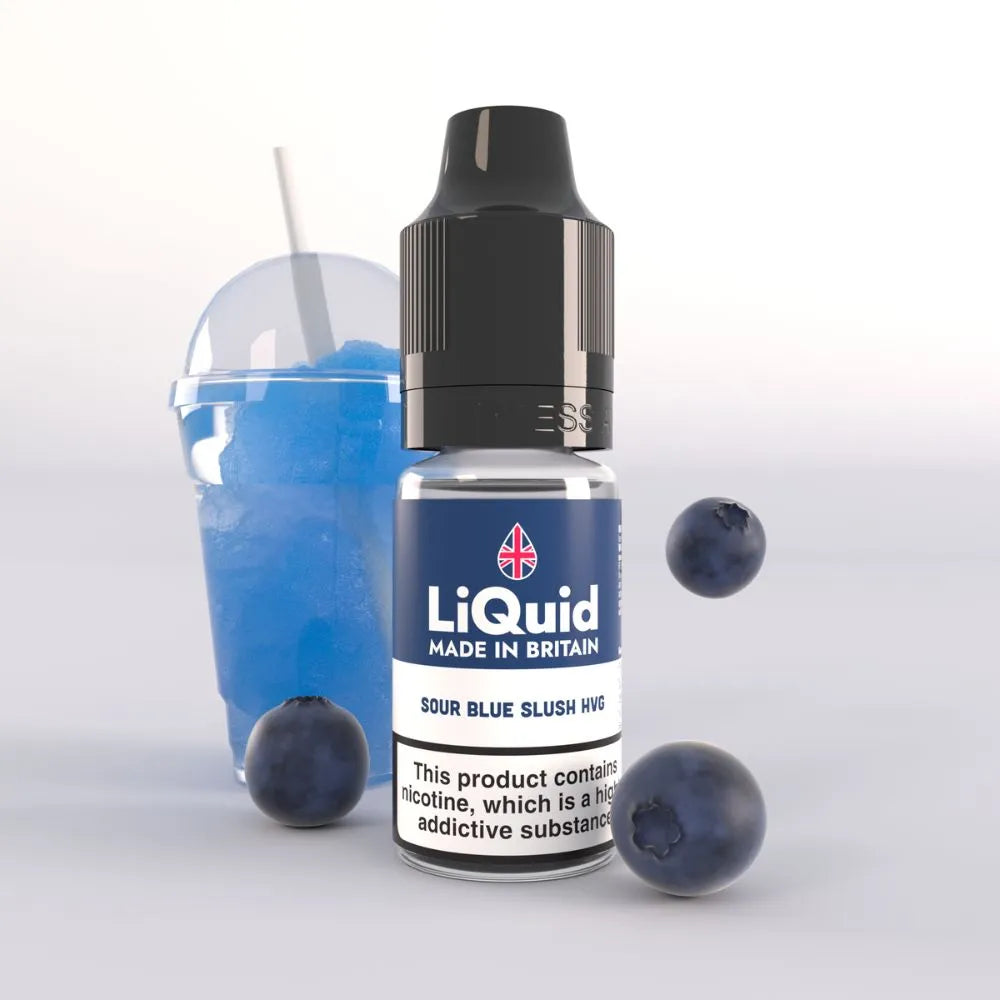 Sour Blue Slush HVG UK Made Vape Juice