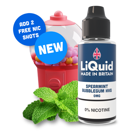 
Spearmint Bubblegum HVG Shortfill 100ml