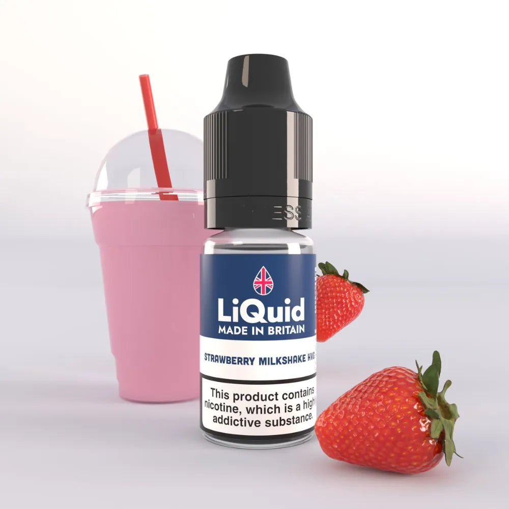 Strawberry Milkshake HVG UK Made Vape Juice
