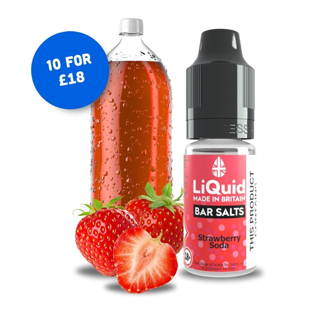 Strawberry Soda Bar Salt Nic Salt Cheap Vape Juice
