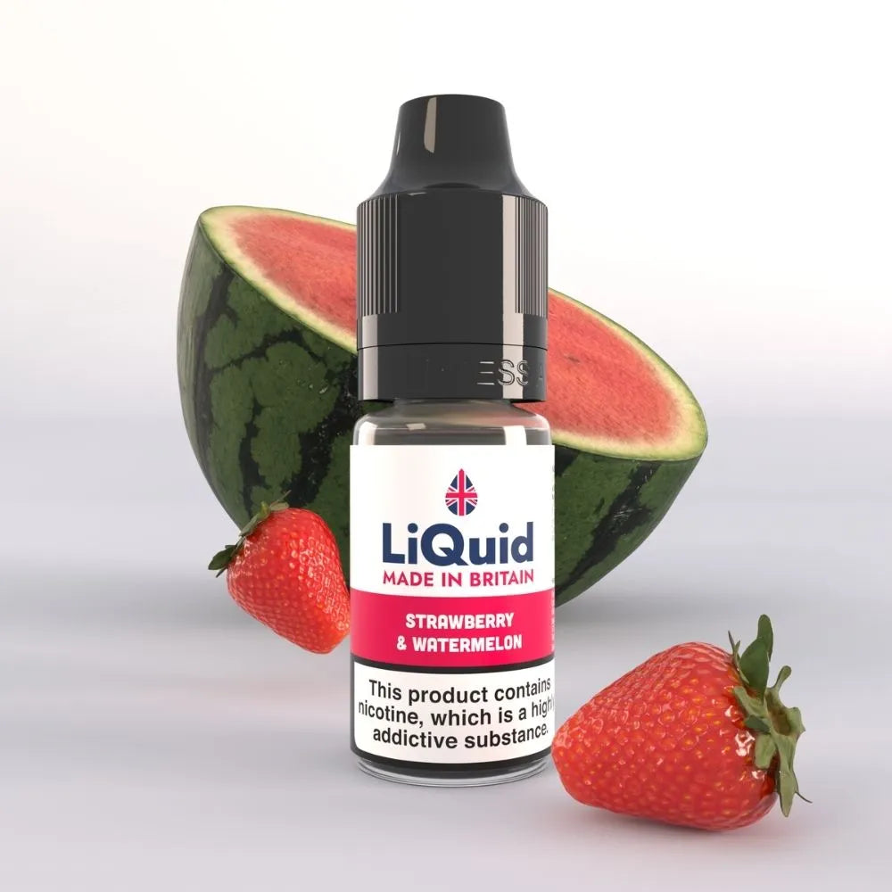 Strawberry Watermelon Vape Juice UK Made Vape Juice E-Liquid