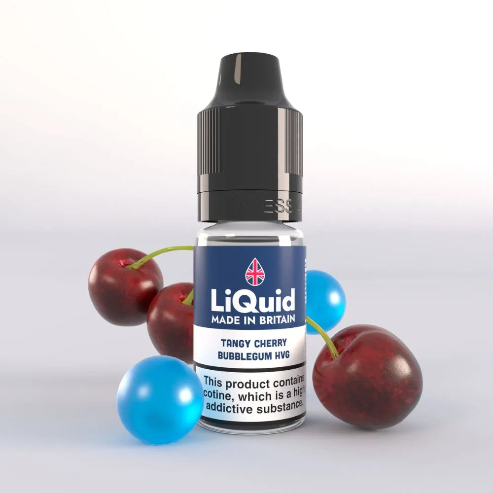 Tangy Cherry & Bubblegum HVG UK Made Vape Juice