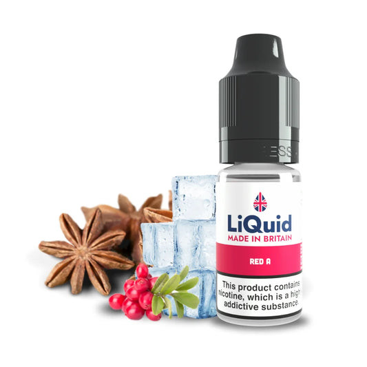 
UK Made E-Liquid Red-A