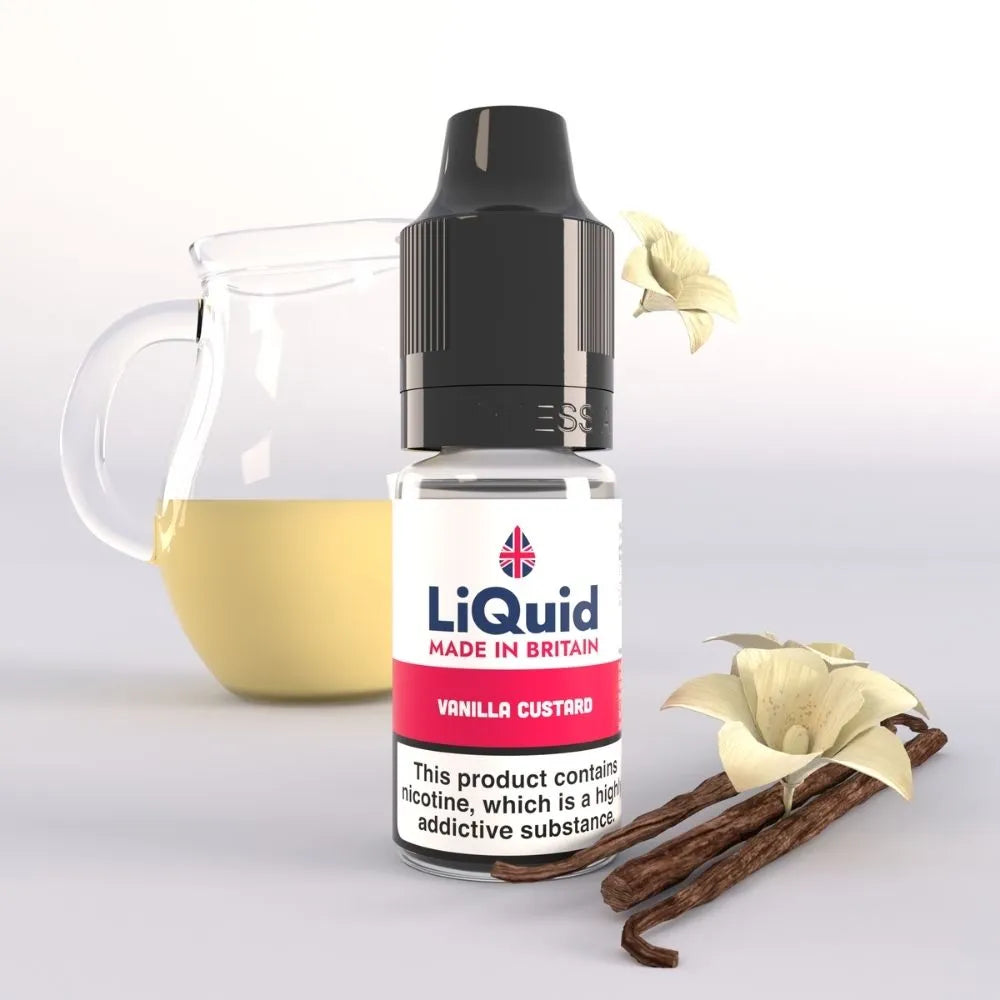 Vanilla Custard | 1 E-Liquid | LiQuid Vanilla Custard | 1 E-Liquid | LiQuid