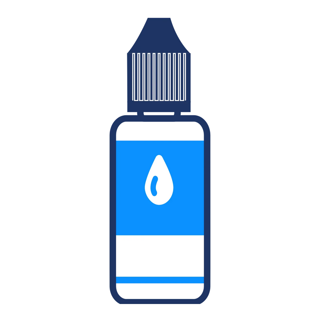 100ml shortfill e-liquid bottle icon