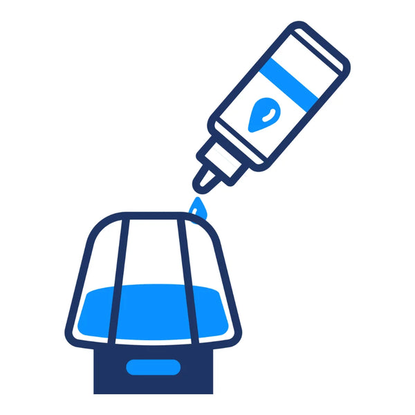 Icon of a vape pod being filled