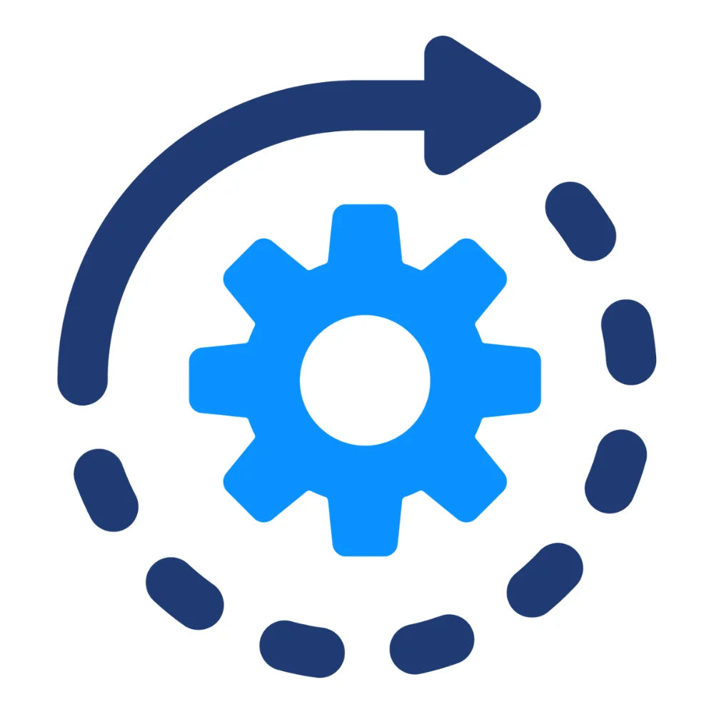 an icon representing quality control processes