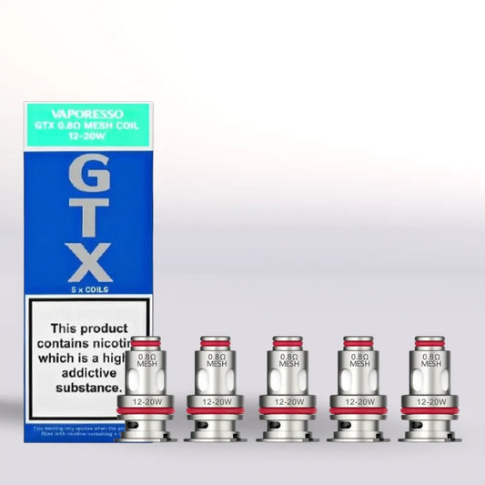 
Vaporesso GTX 1.2 Ohm Vape Coil Pack of 5