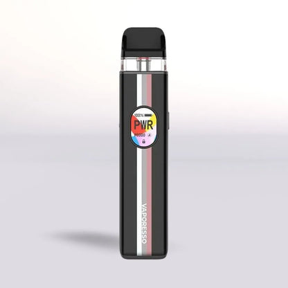 
Vaporesso Xros 5 Vape device with a digital display on a light gray background