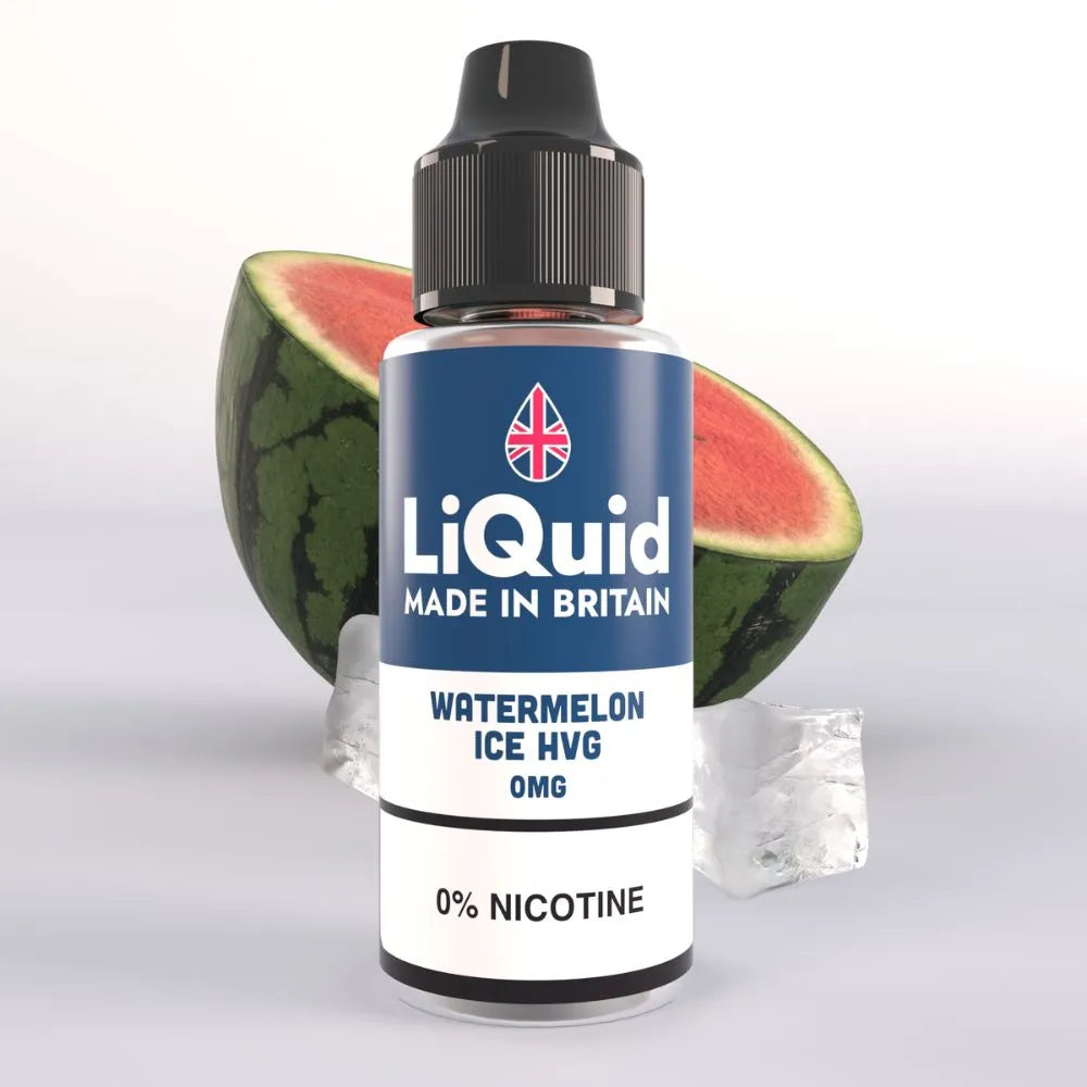 Watermelon Ice HVG 100ml Shortfill E-Liquid UK Made Vape Juice