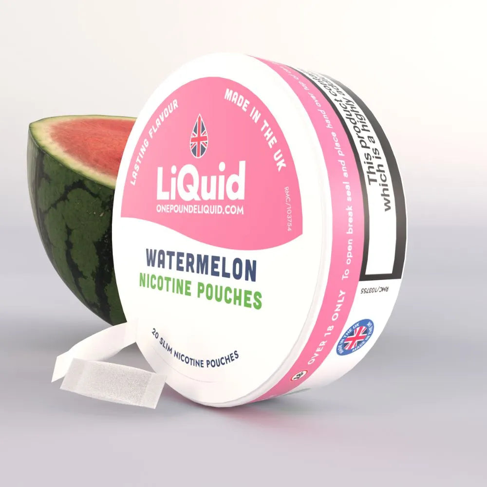 Watermelon Nicotine Pouches by LiQuid