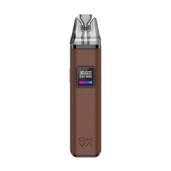 Oxva Xlim Pro Brown Leather Vape Kit Cheap Vape Kits One Pound E-Liquid UK