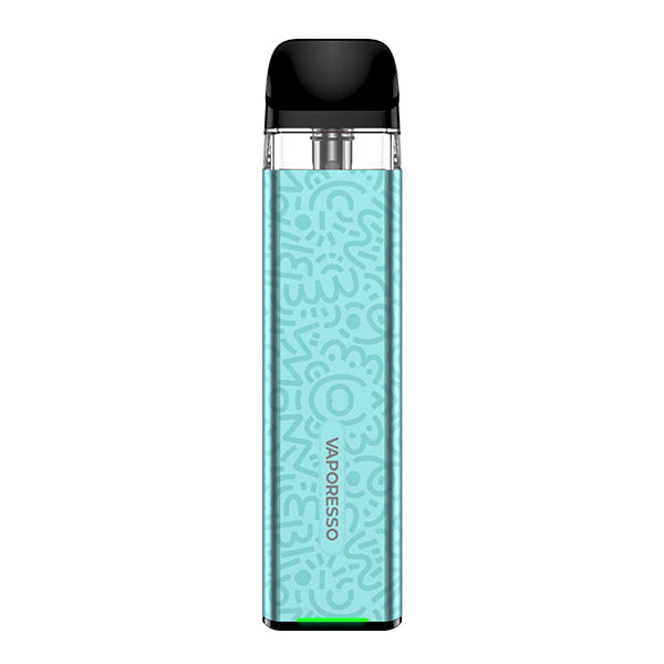 
Aqua Green Vaporesso Xros 3 Mini Pod Vape Kit Cheap Starter Vape Kit Online One Pound E-Liquid UK