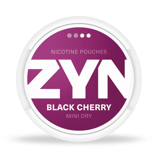 
Zyn Black Cherry Nicotine Pouches 3mg