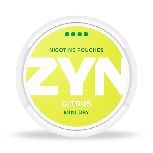 
Zyn Citrus Nicotine Pouches 6mg