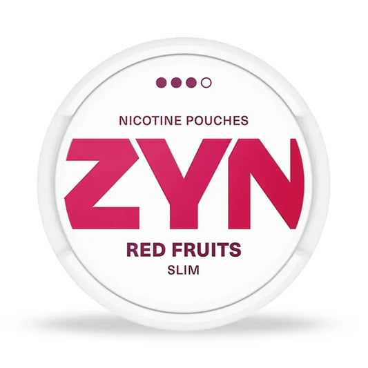 
Zyn Red Fruits Nicotine Pouches 9mg