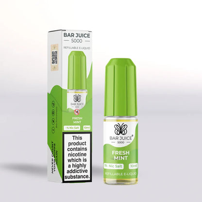 
Bar Juice 5000 Fresh Mint Vape Juice - 10mg