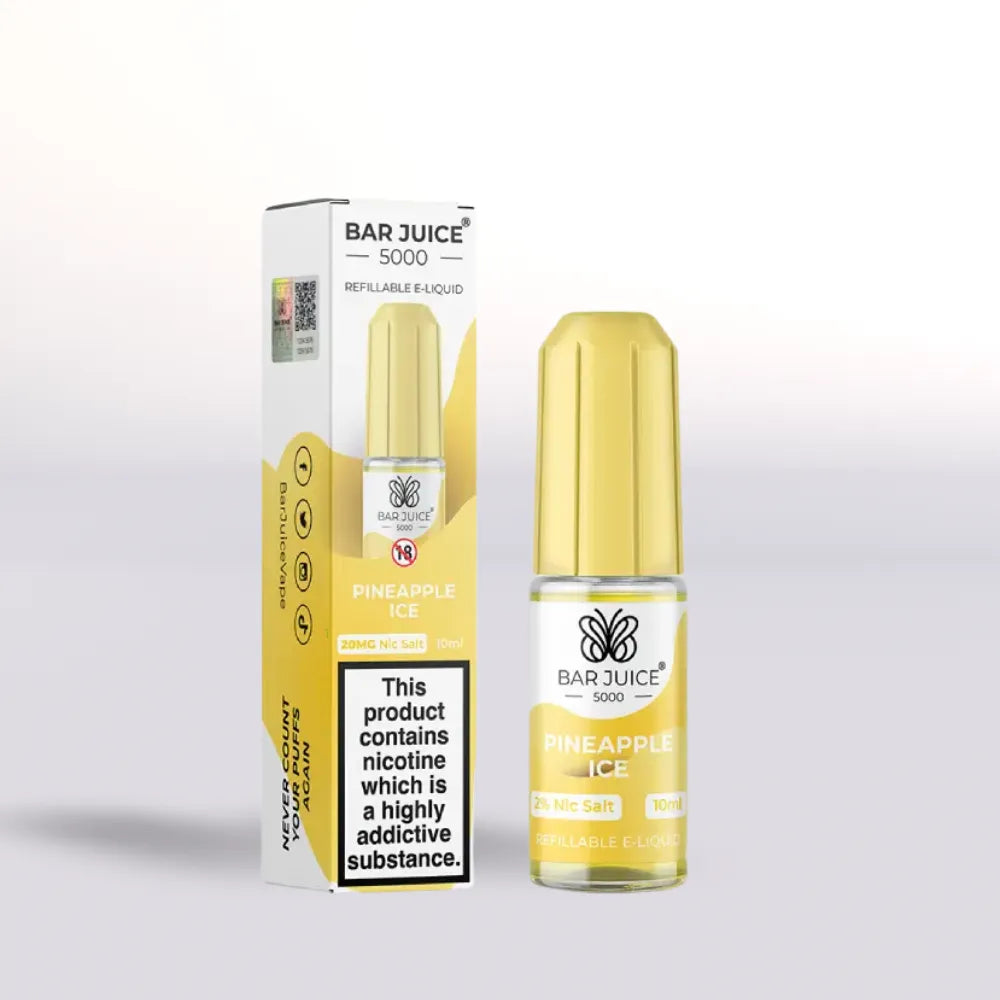 Bar Juice 5000 - Pineapple Ice Nic Salt Vape Juice - 3.99