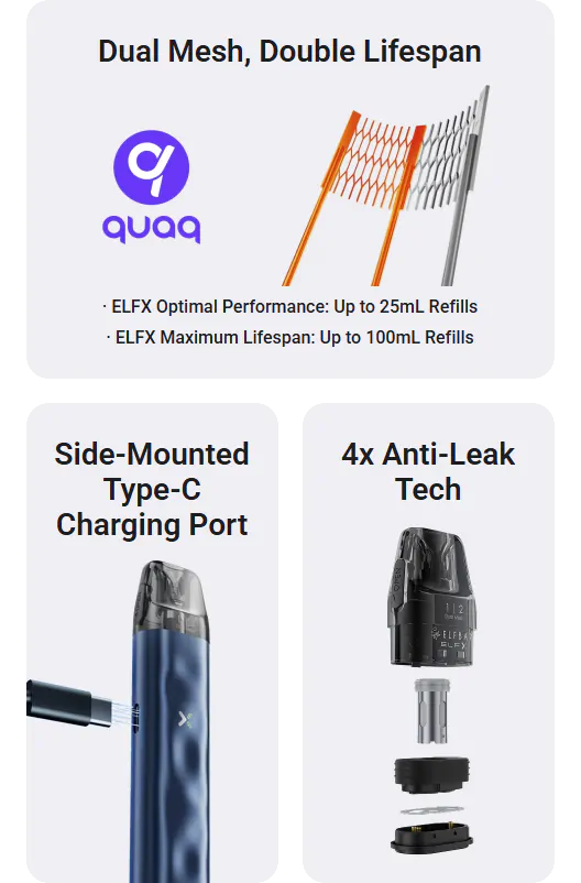 Elfbar ELFX Mini Information - 3
