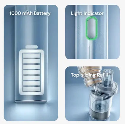 Image depicting Plexus Go vape device features