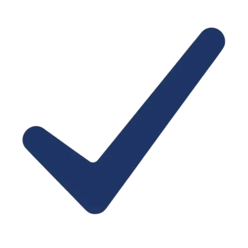 Blue Tick Icon