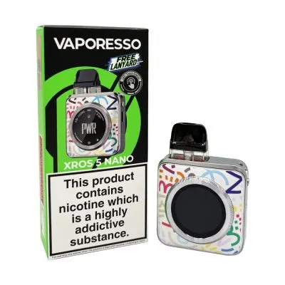 Vaporesso Xros 5 Nano with box packaging