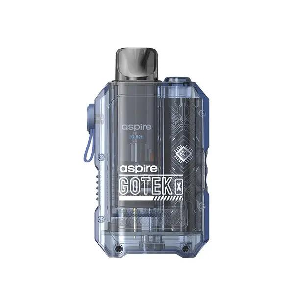 Aspire Gotek X Vaping Kit in Translucent Royal Blue