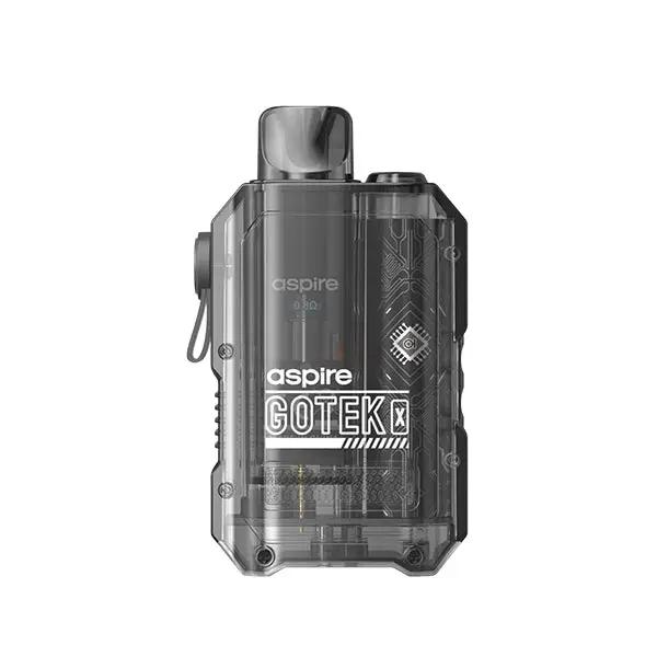 Aspire Gotek X Translucent Black Vape Kit from One Pound E-Liquid UK