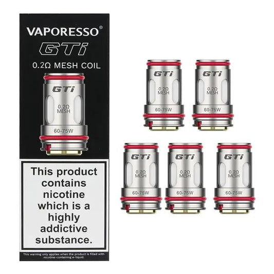 Image showing Vaporesso Gti Replacement Mesh Coils - 5 Pack