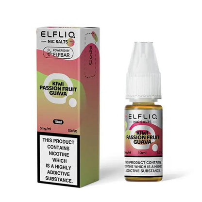 Elf Bar ElfLiq Kiwi Passion Fruit Guava Nic Salt E-Liquid