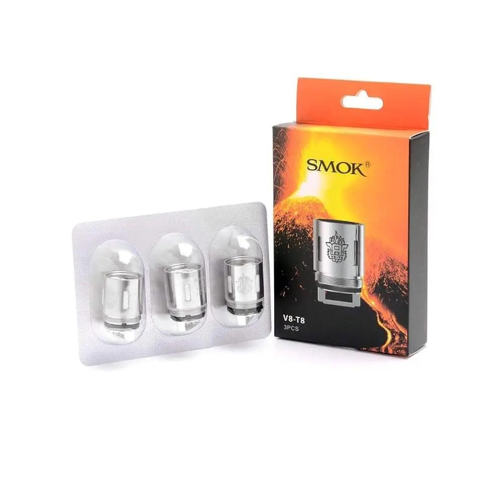 
SMOK TFV8 V8-T8 Coils - 0.15 ohm (3 PACK) One Pound E-Liquid UK SMOK Vape Coils