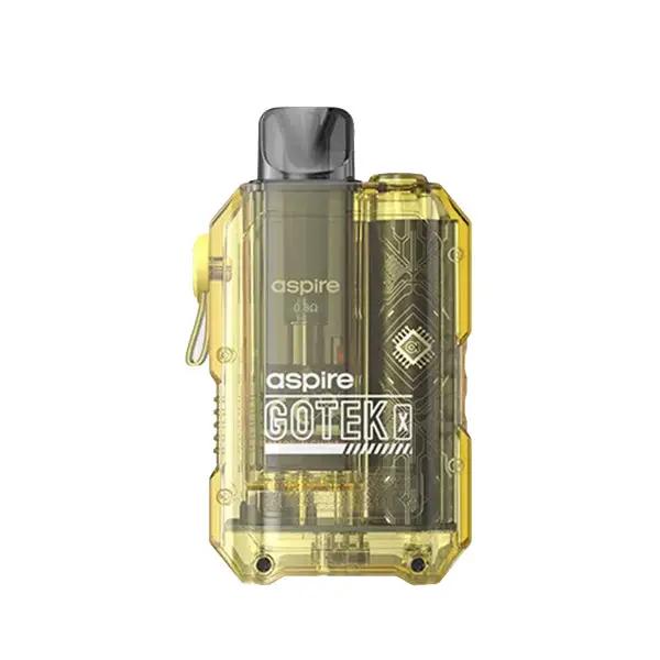 Aspire Gotek X Vaping Kit in Yellow