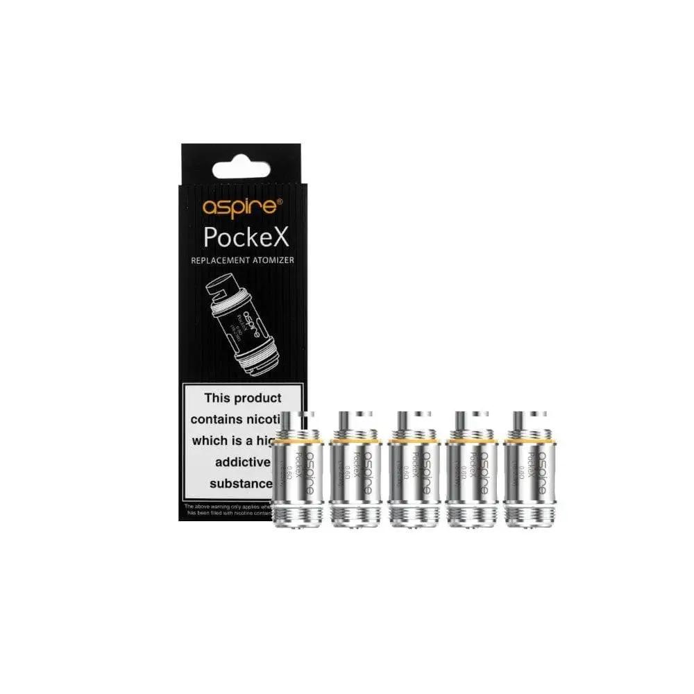 
Aspire Pockex Coils One Pound E-Liquid UK for Aspire Vape Kits 0.6 Ohm and 1.2 Ohm