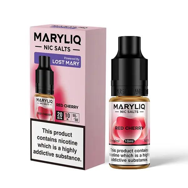 Red Cherry Nic Salt E-Liquid in a 10ml bottle