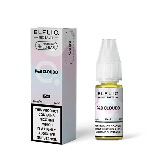 
Elf Bar ElfLiq Cotton Candy Ice Nic Salt E-Liquid