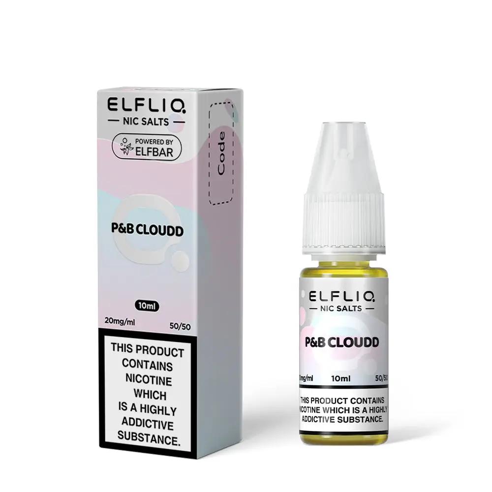 
Elf Bar Elfliq Cotton Candy Ice Nic Salt E-Liquid 10ml