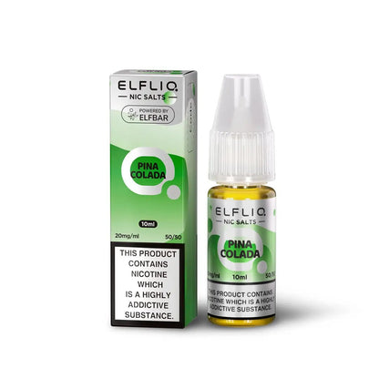 
Elf Bar Elfliq Pina Colada Nic Salt E-Liquid 10ml