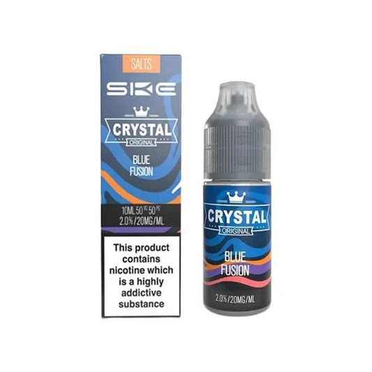 SKE Crystal Nic Salt Blue Fusion E-liquid 10ml