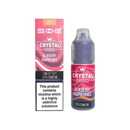 SKE Crystal Nic Salt Blueberry Raspberries E-liquid 10ml
