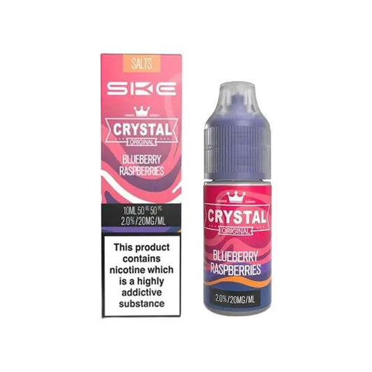 
SKE Crystal Nic Salt Blueberry Raspberries E-liquid 10ml - 20mg