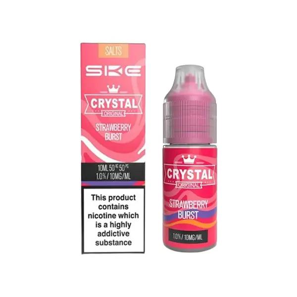 
SKE Crystal Nic Salt Strawberry Burst E-liquid 10ml - 10mg