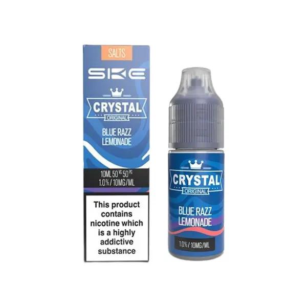 SKE Crystal Nic Salt Blue Razz Lemonade E-liquid 10ml - 10mg