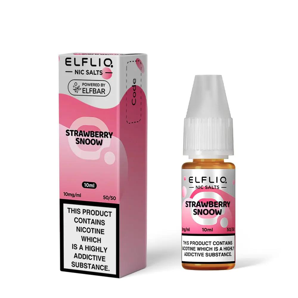 
Strawberry Snoow Nic Salts by Elfliq 10ml E-Liquid - 10mg