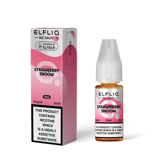 
Strawberry Snoow Nic Salts by Elfliq 10ml E-Liquid - 10mg