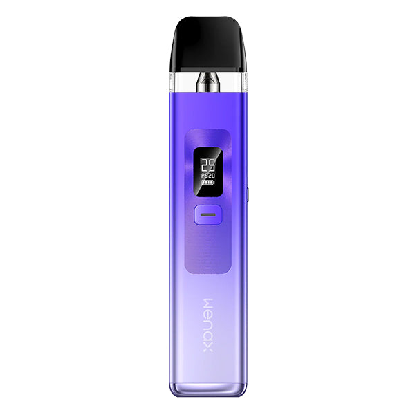 Wenax Q vape kit in gradient violet