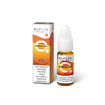 
Elf Bar Elfliq Elfbull Ice Nic Salt E-Liquid 10ml