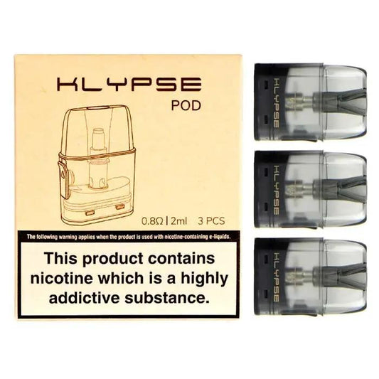 
Innokin Klypse Replacement 0.8 Ohm Pods for Innokin Klypse Device From One Pound E-Liquid UK